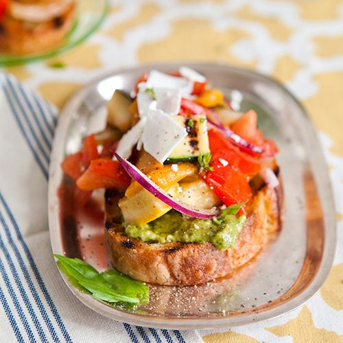 Vegetable Bruschetta